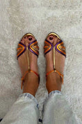 Viviana Sandalias Mediterráneas Multicolor