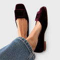 Mocasines de Piel Sueca con Diseño