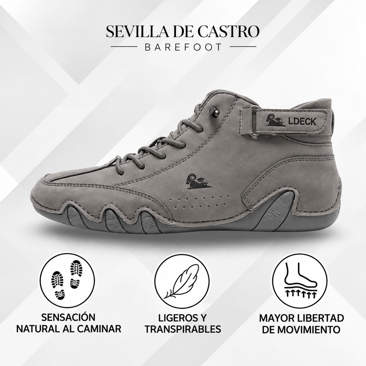 Sevilla De Castro | Zapatos Barefoot para Hombre