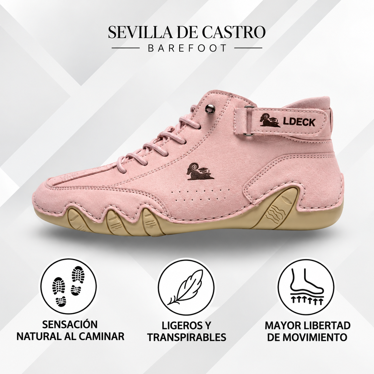 Sevilla De Castro | Zapatos Barefoot para Hombre