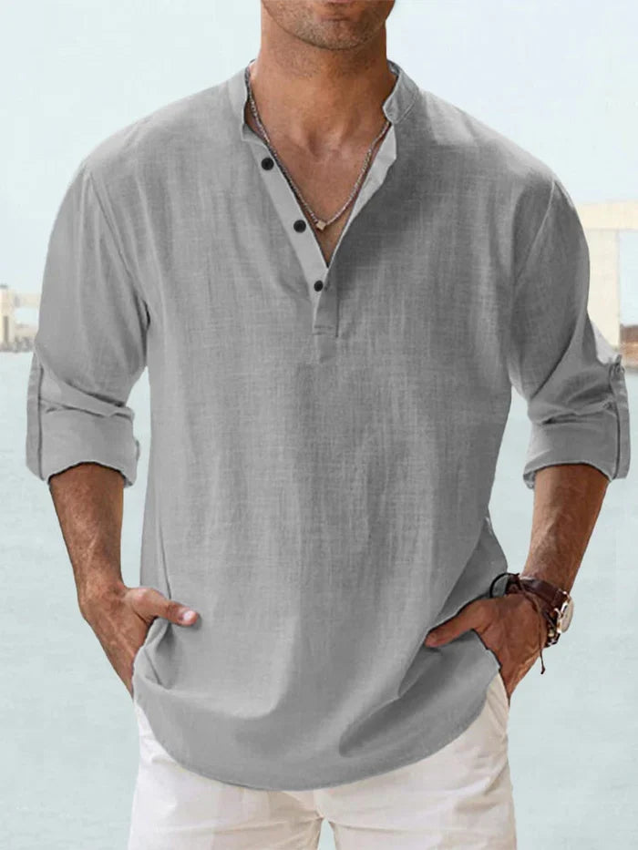 Alteana Camisa Textura Lino