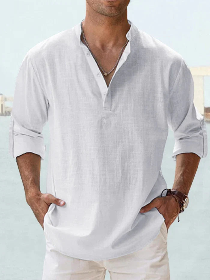 Alteana Camisa Textura Lino