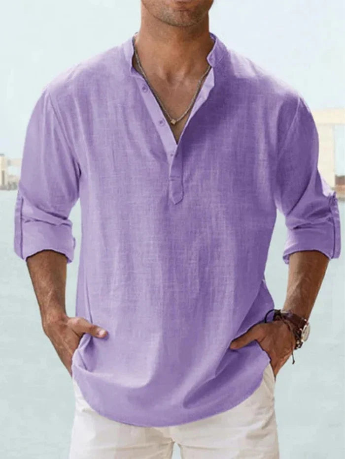 Alteana Camisa Textura Lino