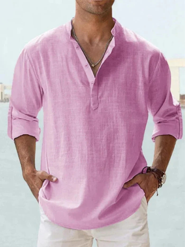 Alteana Camisa Textura Lino