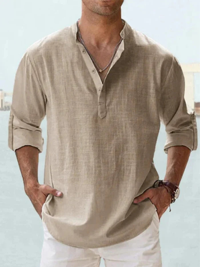 Alteana Camisa Textura Lino