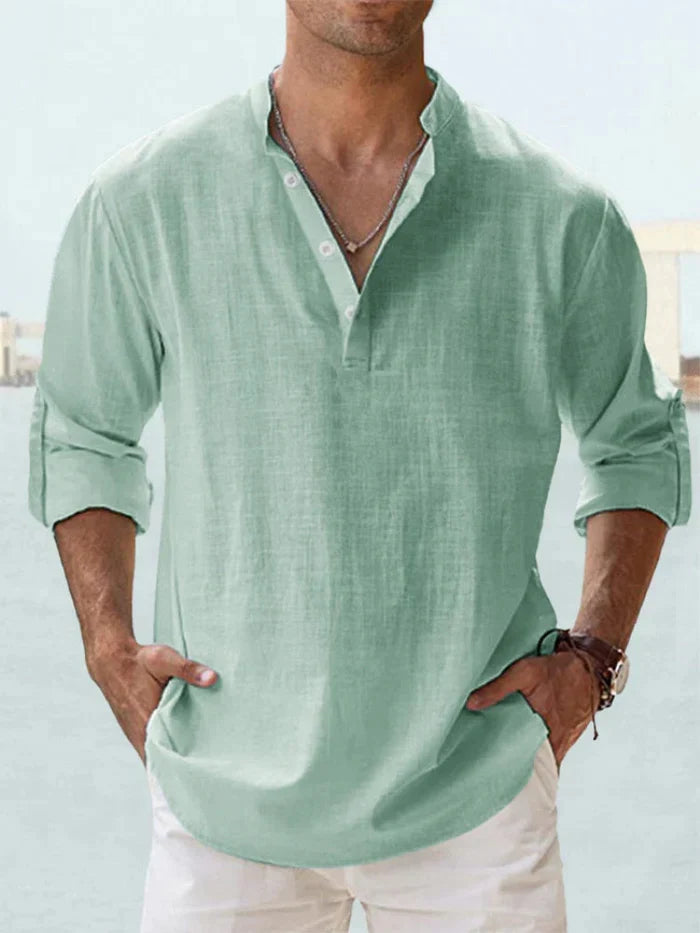 Alteana Camisa Textura Lino