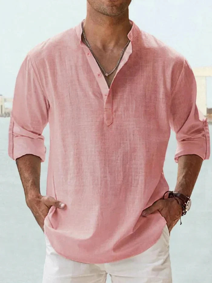 Alteana Camisa Textura Lino