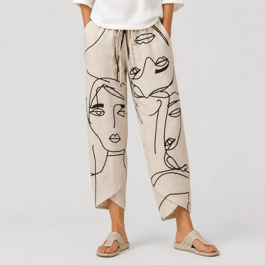 Pantalón Elegante y Artístico