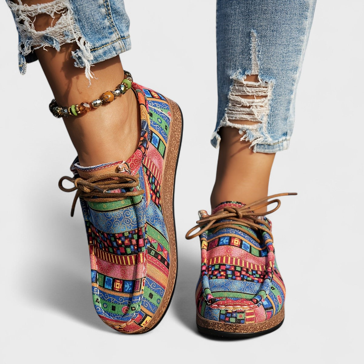 Serena | Zapatillas de Confort Multicolor
