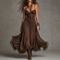 Adriana Vestido Encaje Bohemio