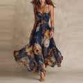 Marina Vestido Maxi Floral