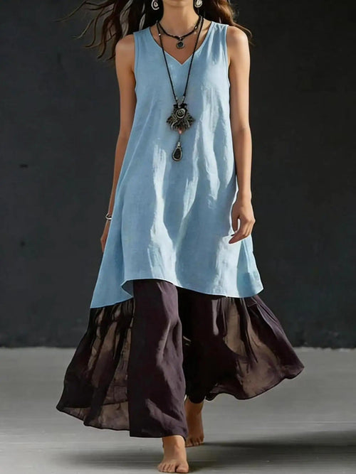 Alba Vestido Maxi Bohemio