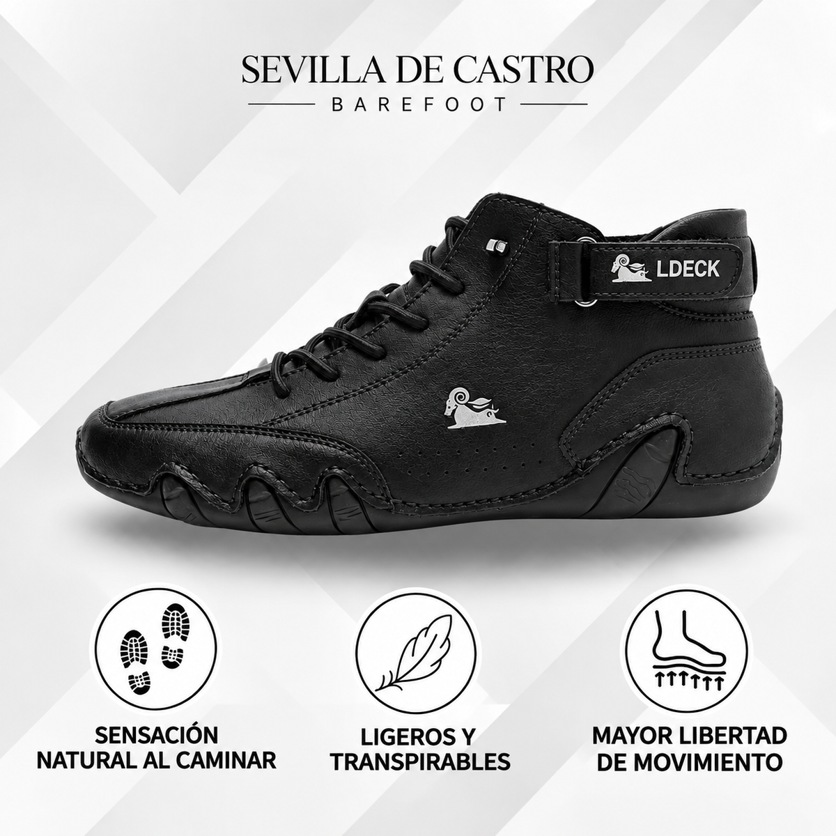 Sevilla De Castro | Zapatos Barefoot para Hombre